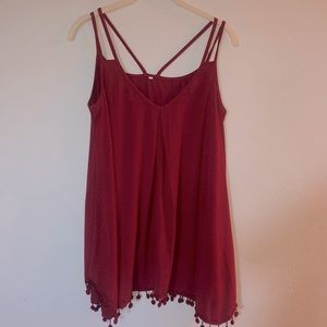 Woman’s Red Tank Top